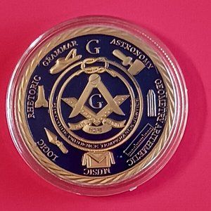 Masonic Challenge Coin